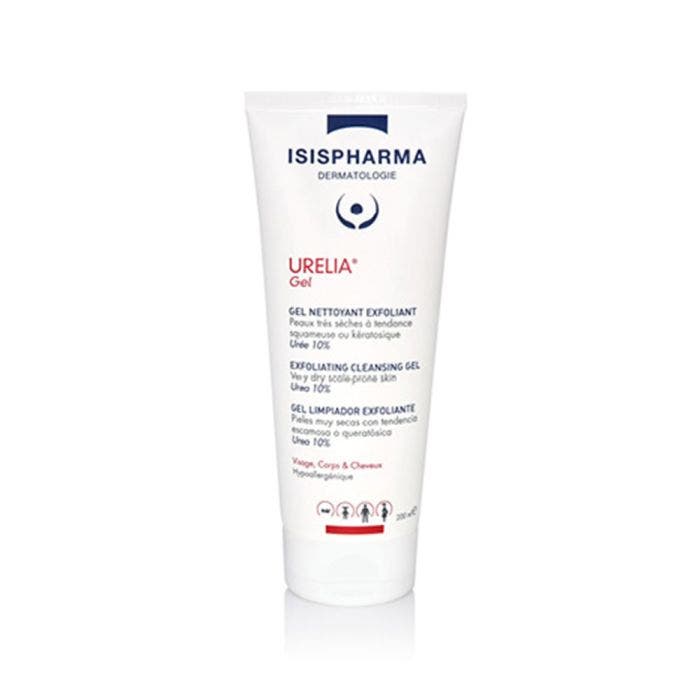 Gel Nettoyant Exfoliant Gel Peaux Tres Seches A Tendance Atopique 200ml Urelia Isispharma