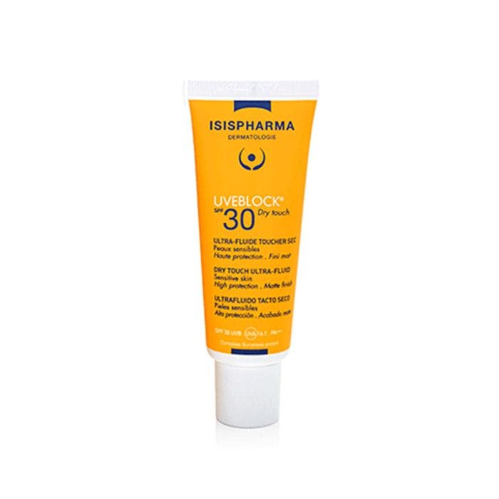 Ultra Fluide Toucher Sec Spf30+ Dry Touch 40ml Uveblock Isispharma
