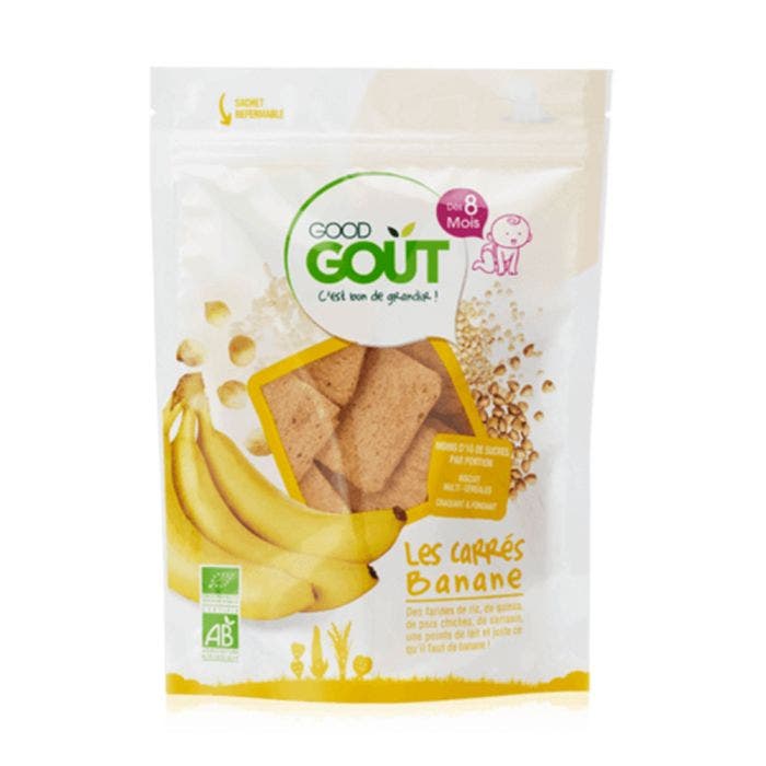 Biscuits Aux Cereales Les Carres Pour Bebe Des 8 Mois 50g Good Gout
