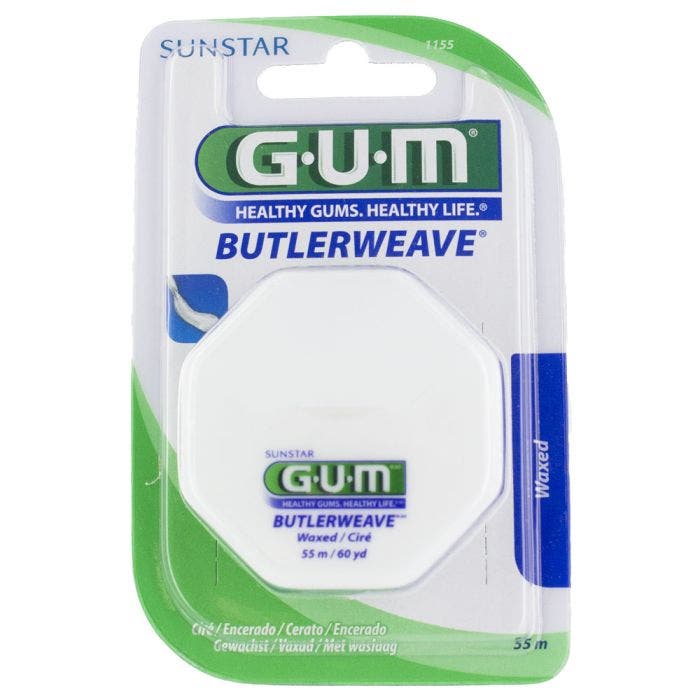FIL DENTAIRE CIRE 55M BUTLERWEAVE GUM