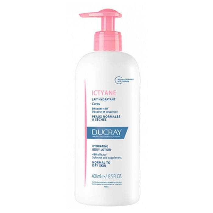 Lait Hydratant Corps Peaux Normales Seches 400ml Ictyane Ducray