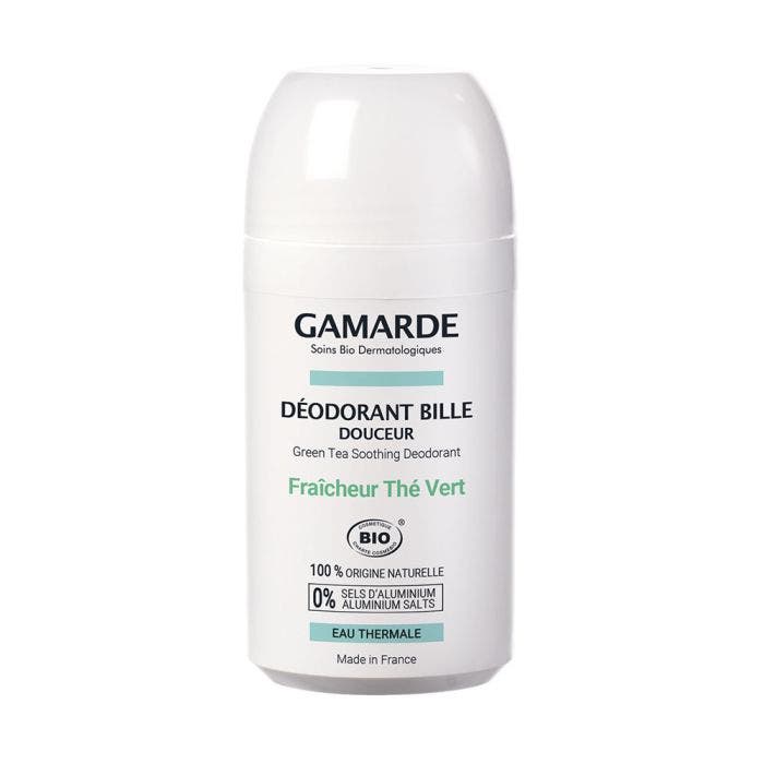 DEODORANT BILLE DOUCEUR FRAICHEUR THE VERT BIO 50ML GAMARDE