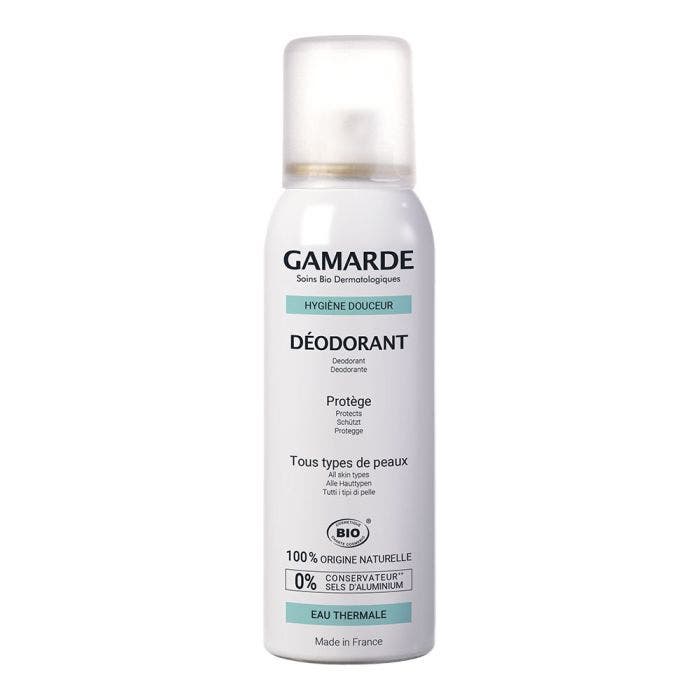 Deodorant Spray Hygiene Douceur Peaux Sensibles Et Reactives 100ml Gamarde