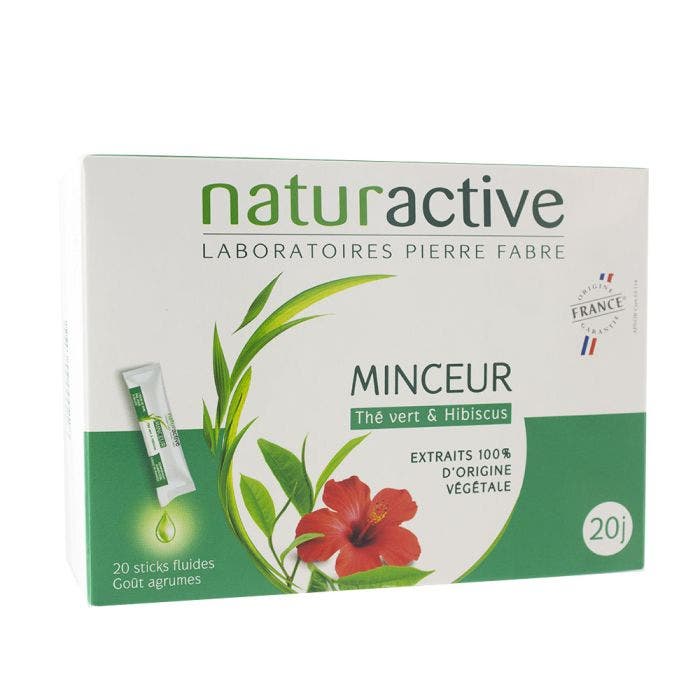 Minceur 20 Sticks Gamme Fluide Naturactive