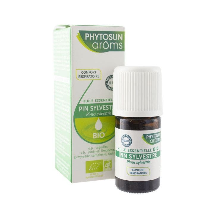 Huile Essentielle De Pin Sylvestre Bio 5ml Phytosun Aroms