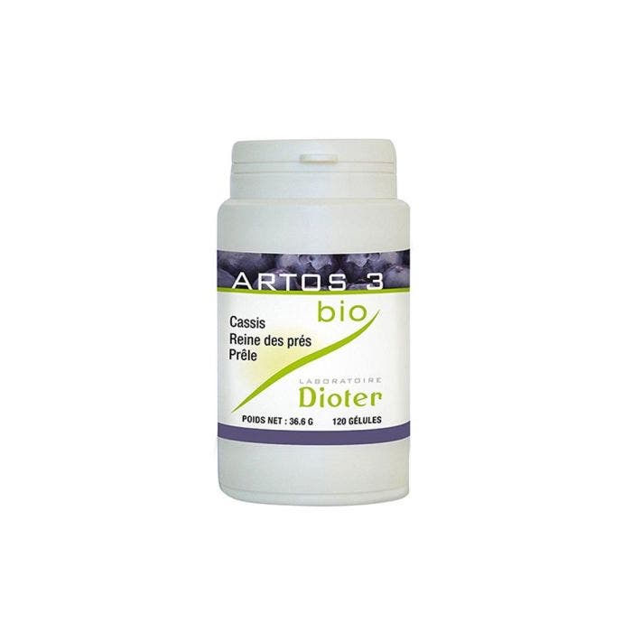 Artos 3 Bio 120 Gelules Dioter