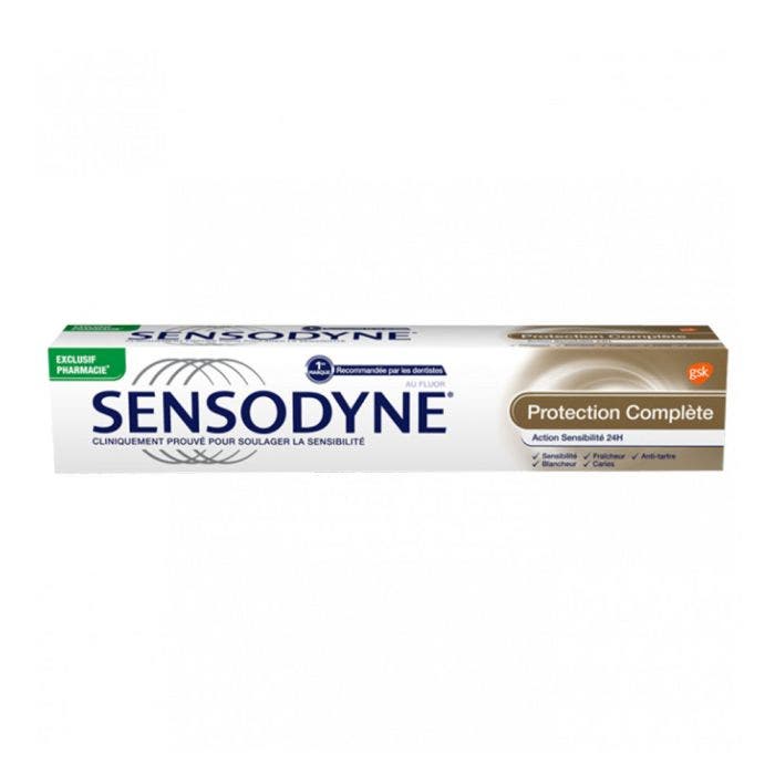 DENTIFRICE PROTECTION COMPLETE 75ML SENSODYNE