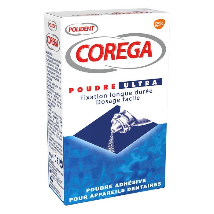 Poudre Ultra Pour Protheses Dentaire 40g Polident
