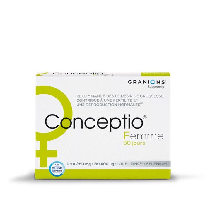 Femme 30 Capsules + 30 Gelules Conceptio Granions