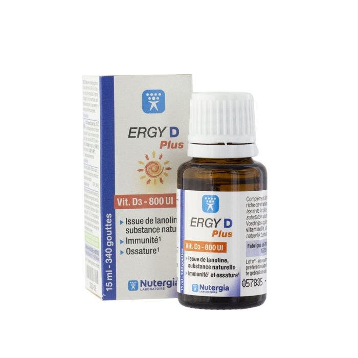 Ergy D Plus 15ml Nutergia