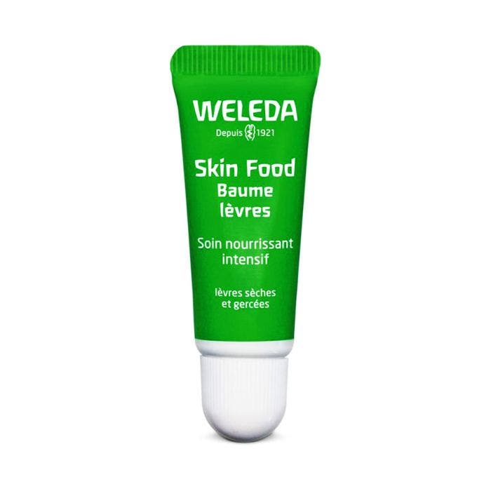 Baume Levres Seches Et Gercees 8ml Skin Food Weleda