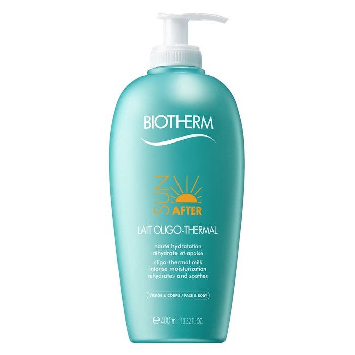 Lait Oligo-thermal Haute Hydratation 400ml Sun After Visage Et Corps Biotherm