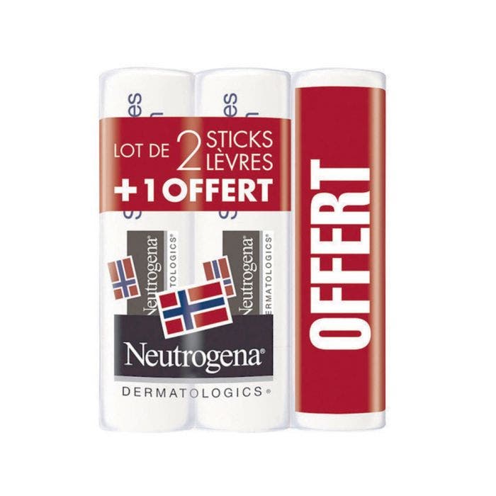 Trio Sticks Lèvres 4.8g Neutrogena