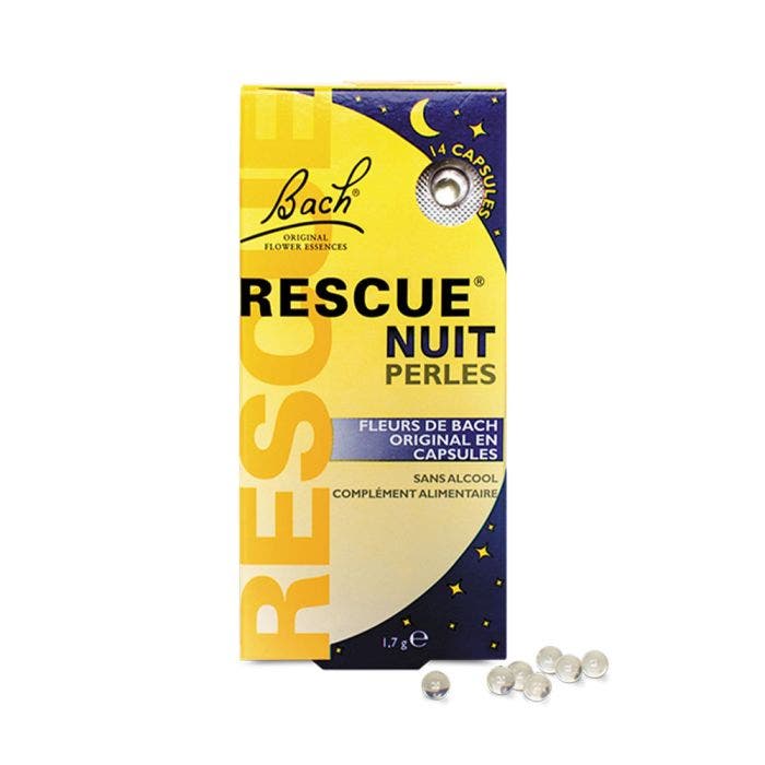 Nuit Perles 14 Capsules Bach Rescue