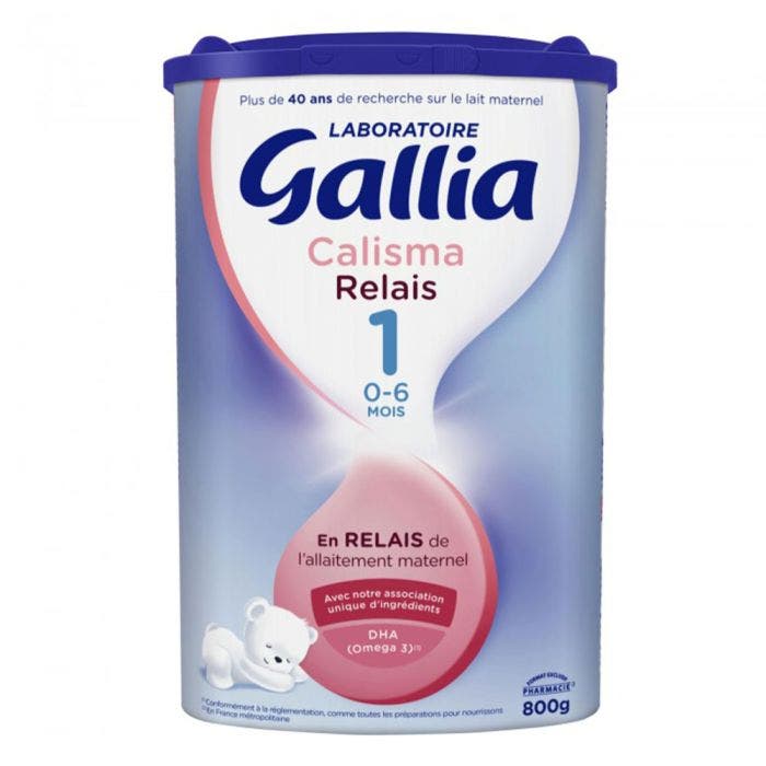 Lait En Poudre 800g Calisma Relais 1 0 A 6 Mois Gallia