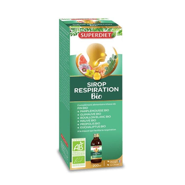 Sirop A La Mauve Bio 200ml Superdiet