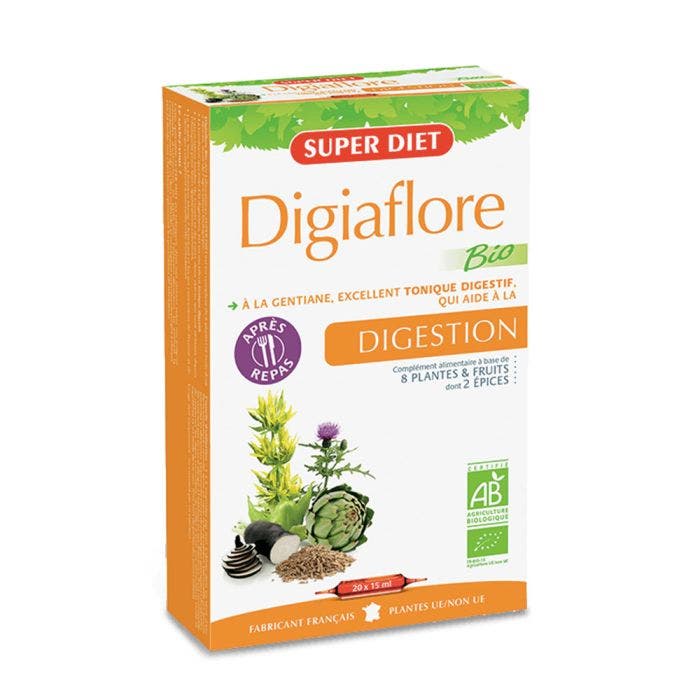 Digiaflore Bio Digestion Ampoules Superdiet Easypara Digiaflore Bio Digestion Ampoules Superdiet Easypara