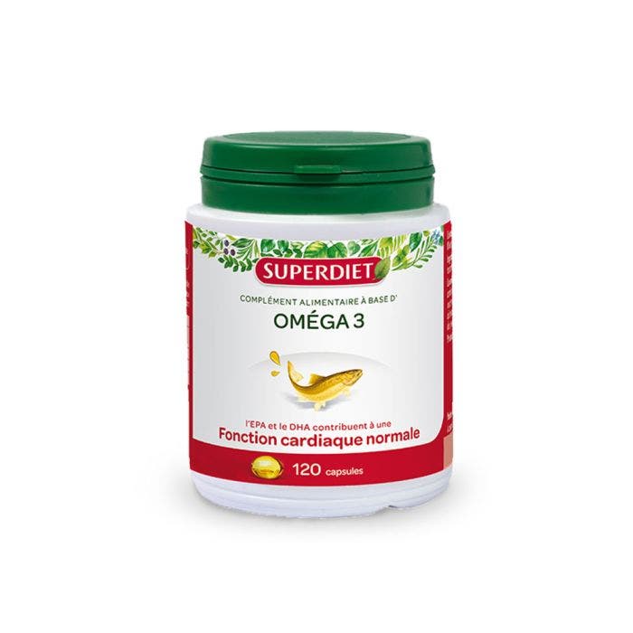 Omega 3 120 Capsules Superdiet