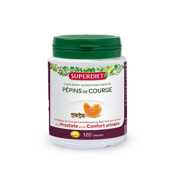 Pepins De Courge 120 Capsules Superdiet