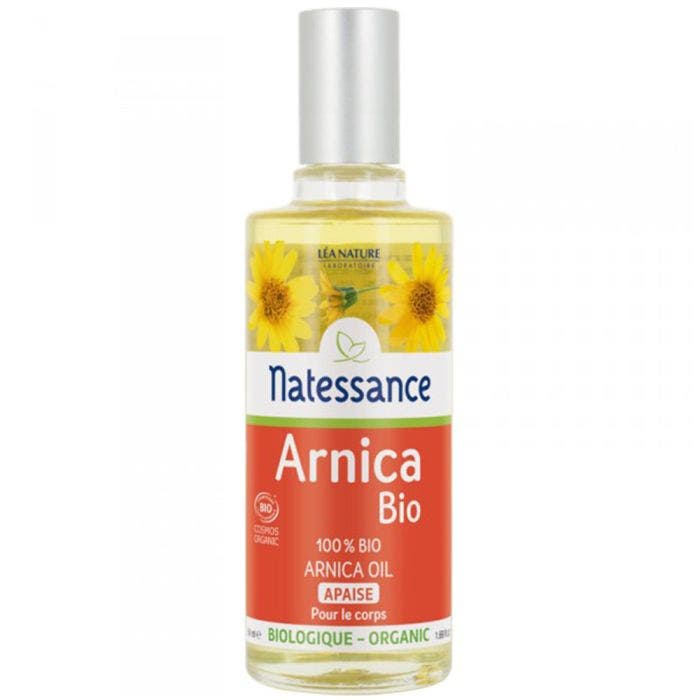 HUILE D'ARNICA BIO 50ML HUILE PURE APAISE NATESSANCE
