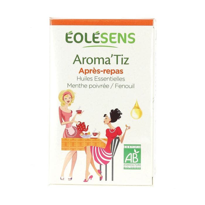 TISANES APRES-REPAS 20 INFUSETTES AROMA'TIZ EOLESENS