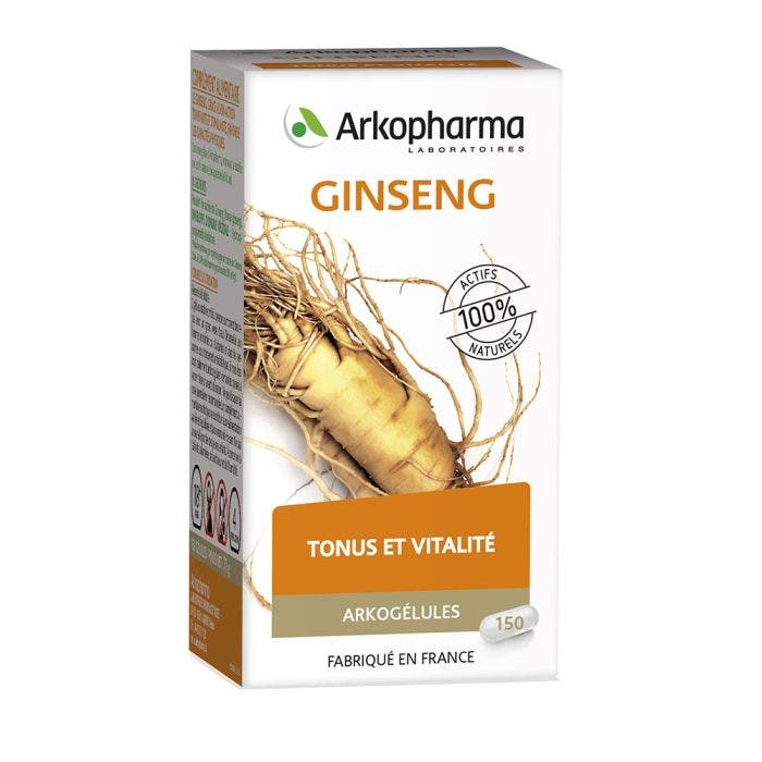 Ginseng 150 Gelules Arkogélules Arkopharma