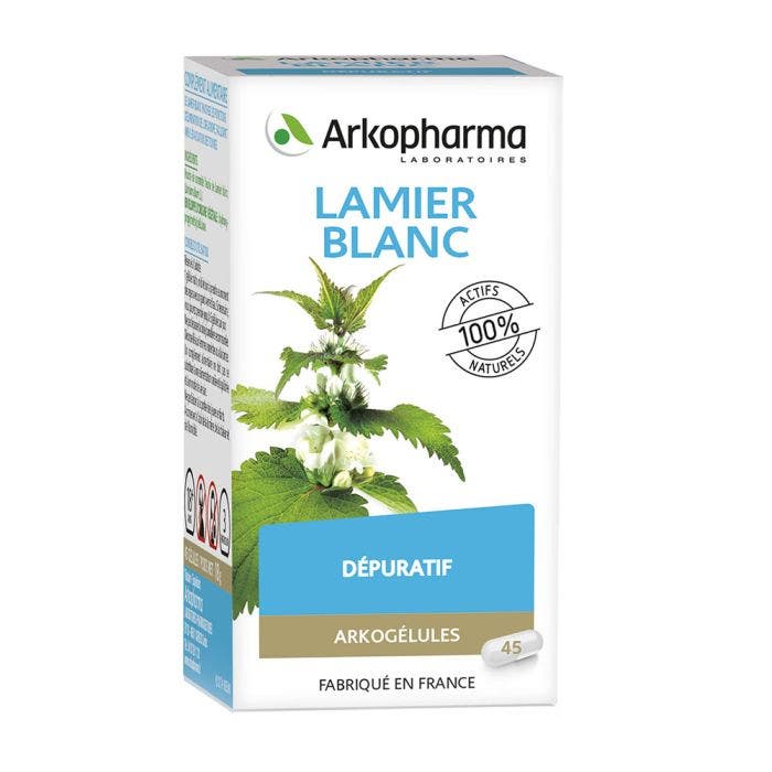 Lamier Blanc 45 Gelules Arkogélules Arkopharma