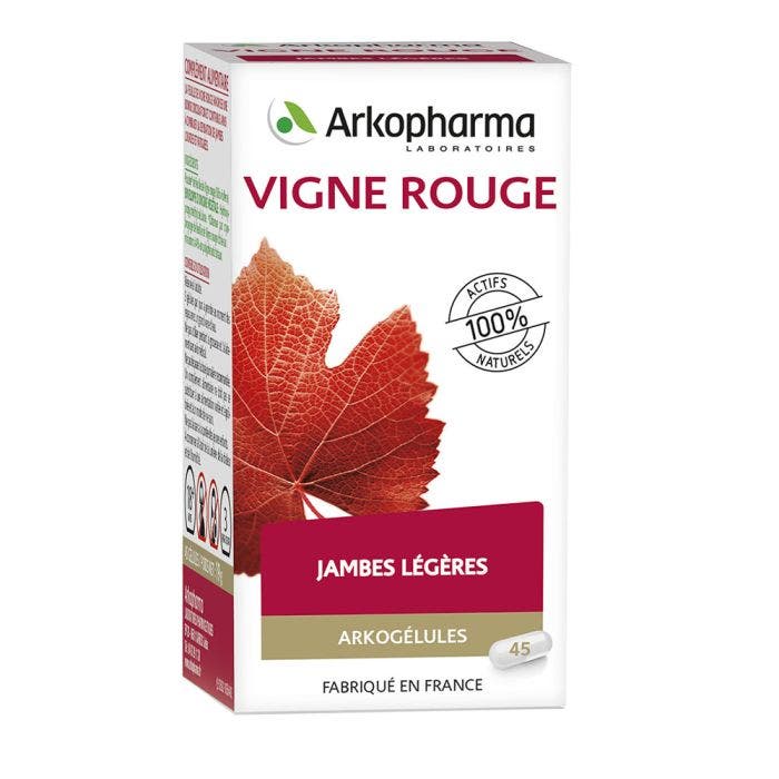 Vigne Rouge 45 Gelules Arkogélules Arkopharma