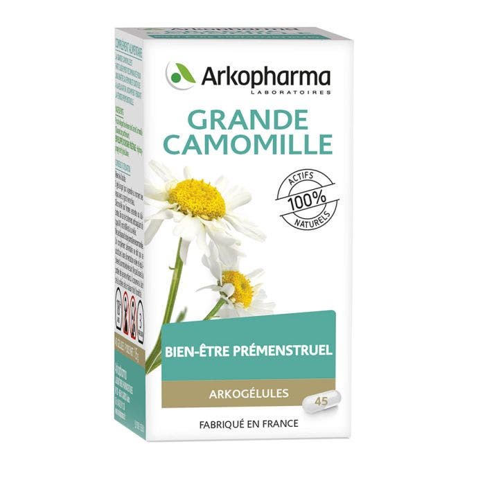 Grande Camomille 45 Gelules Arkogélules Arkopharma