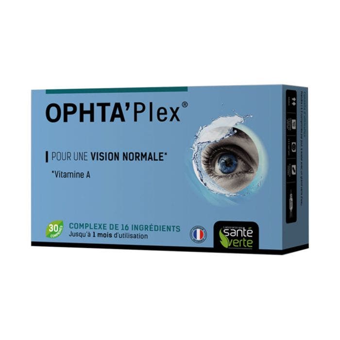 Ophta'plex 30 Comprimes 130mg Sante Verte