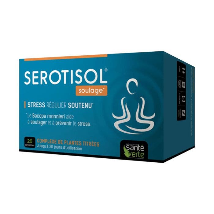 Serotisol Soulage 20 Comprimes Sante Verte
