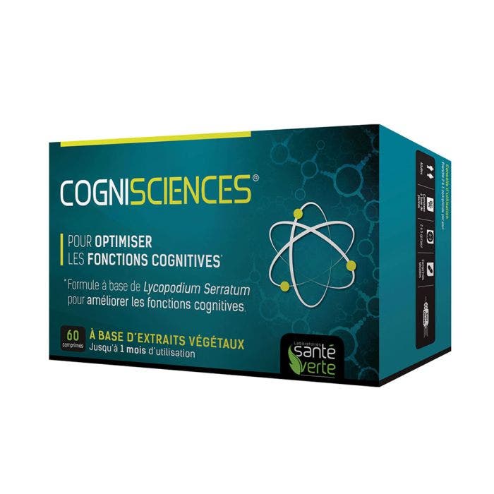 Cogni'sciences Boite 60 Comprimes Sante Verte