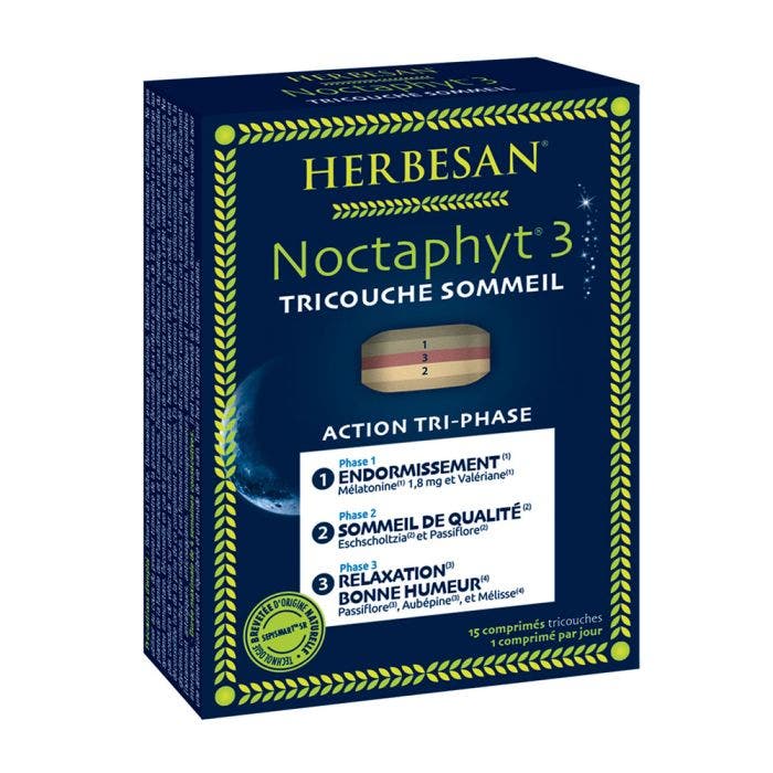 Noctaphyt 3 15 Comprimes Herbesan