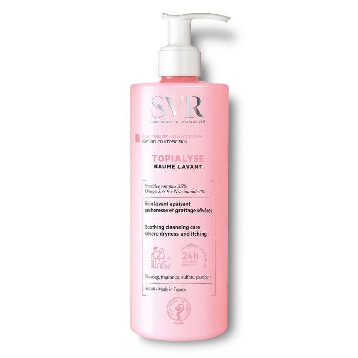 Baume Lavant Peaux Tres Seches A Atopiques 400ml Topialyse Svr