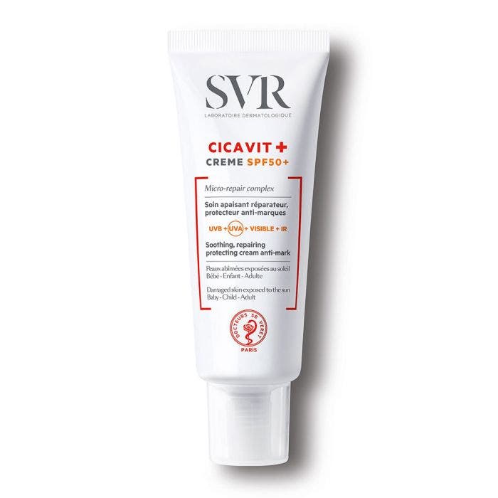 Creme Soin Apaisant Reparateur Protecteur Anti-marques Spf50+ + 40ml Cicavit+ Svr