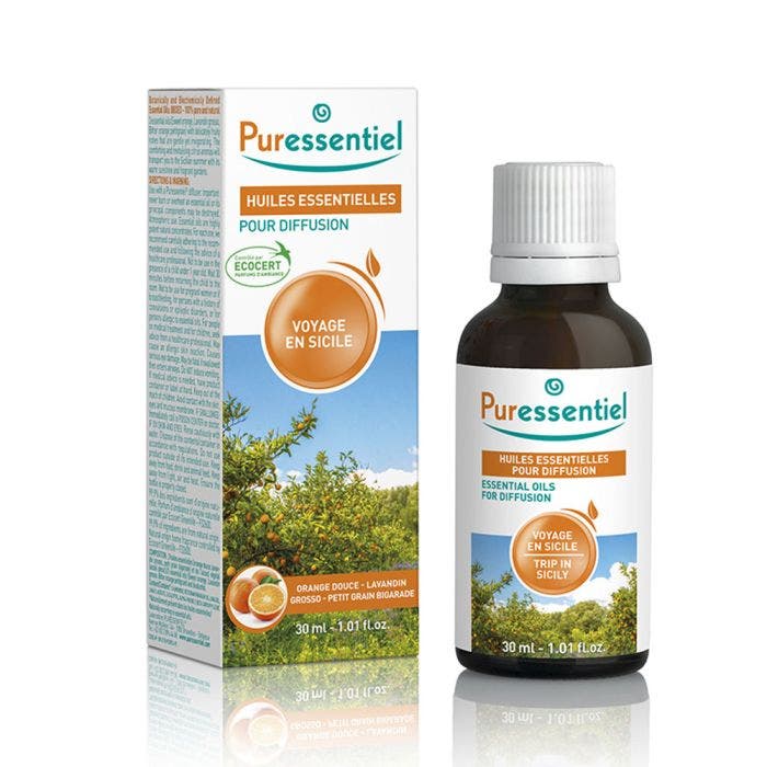 Pour Diffusion Voyage En Sicile 30ml Diffusion Puressentiel