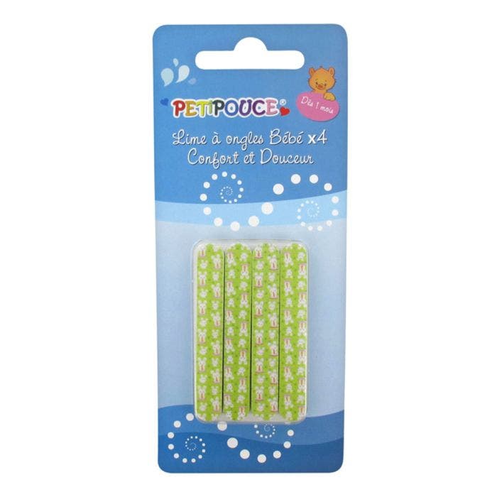 Limes A Ongles Bebe X4 Petipouce 1 Mois Et + Estipharm