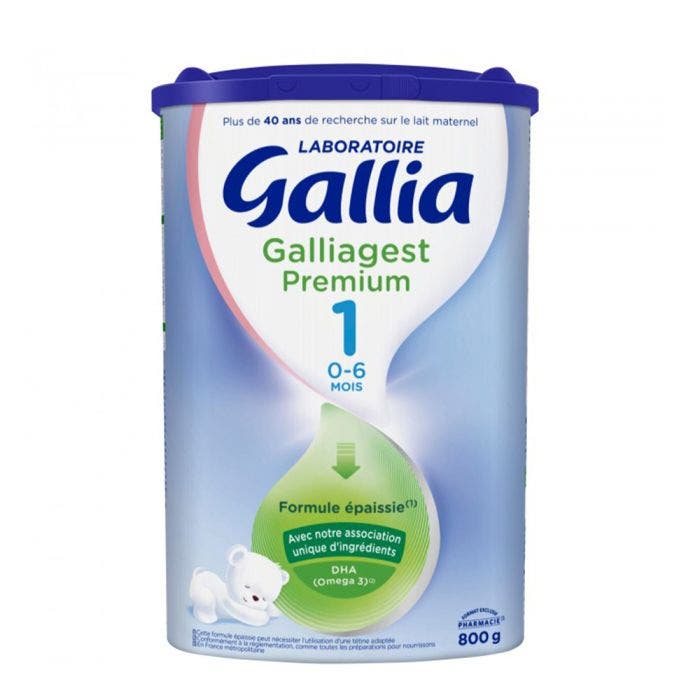 Lait En Poudre 800g Galliagest Premium 0 A 6 Mois Gallia
