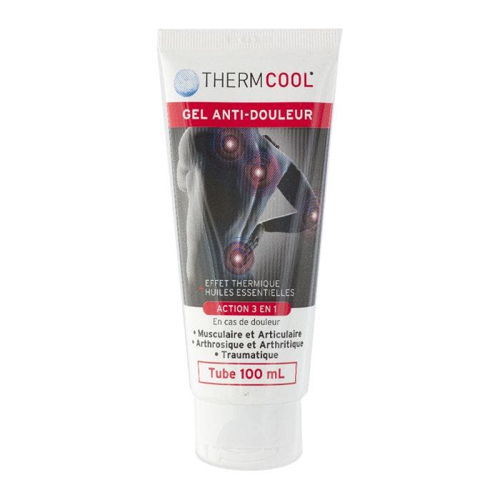 Gel Anti Douleurs Froid + Huiles Essentielles 100ml Thermcool Bausch&Lomb