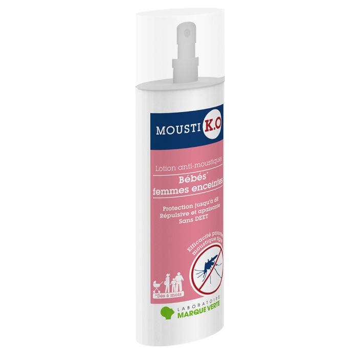 Lotion Anti-moustiques Des 6 Mois Mousti K.o 100 ml Mousti K.O