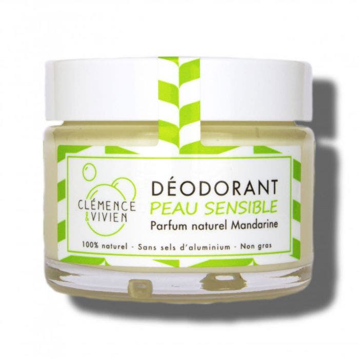 Deodorant Naturel Creme Peaux Sensibles 50g Clemence&Vivien