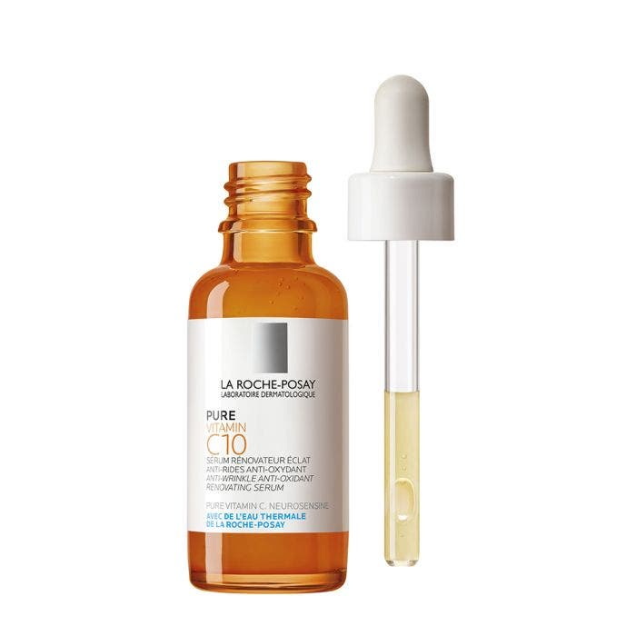 Serum Visage 30ml Pure Vitamin C10 Anti Rides Anti Oxydant La Roche-Posay