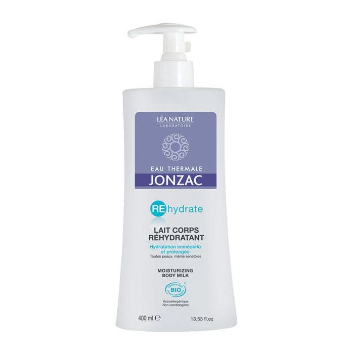 Lait Corps Bio Hydratation Rehydrate 400ml Eau thermale Jonzac
