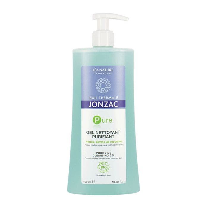 Gel Nettoyant Purifant Pure 400ml Eau thermale Jonzac