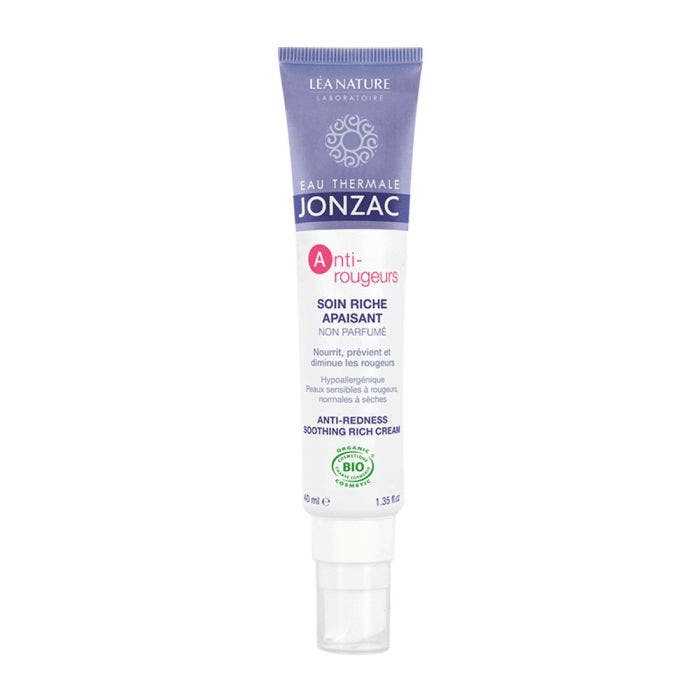 Soin Riche Apaisant Anti-rougeurs 40ml Eau thermale Jonzac