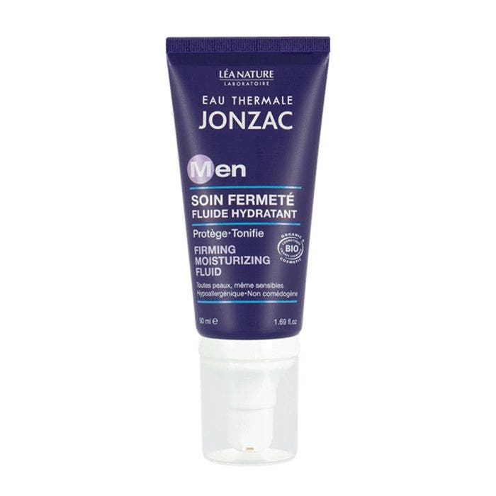 Soin Fermete Fluide Hydratant Bio Men 50ml Eau thermale Jonzac