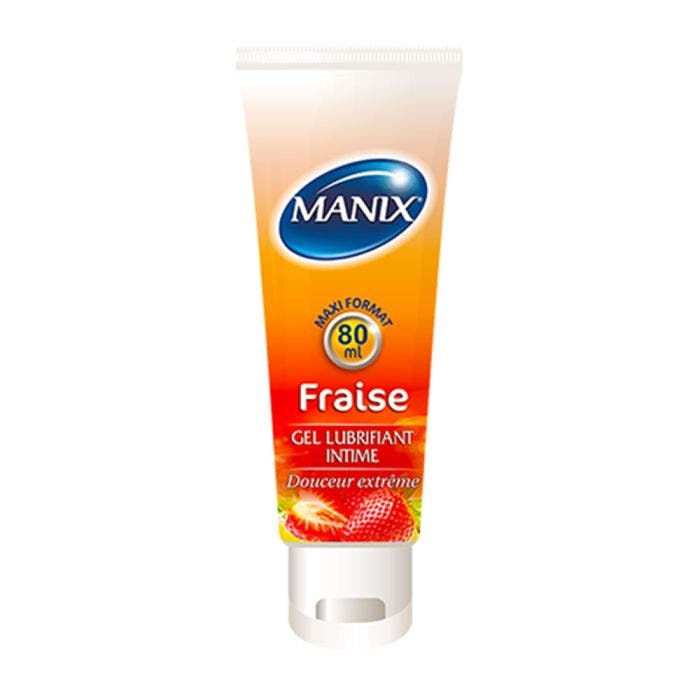 Gel Lubrifiant Intime Douceur Extreme Fraise 80ml Fraise Manix