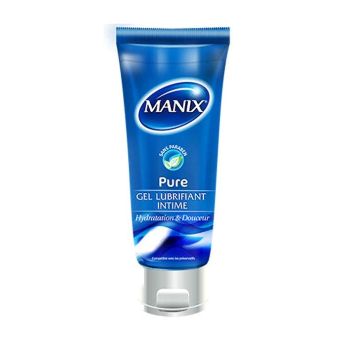 Gel Lubrifiant Intime 80ml Pure Hydratation et douceur Manix