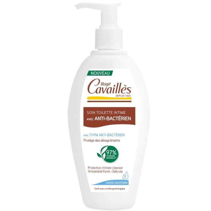 Soin Toilette Naturel spécial AntiBactérien 250ml Intime Rogé Cavaillès