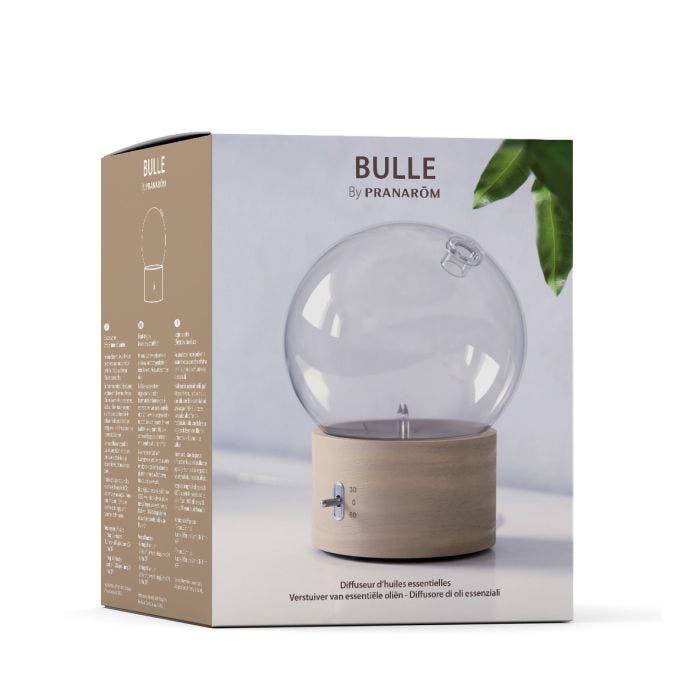 Diffuseur Bulle Bois Verre Pranarôm